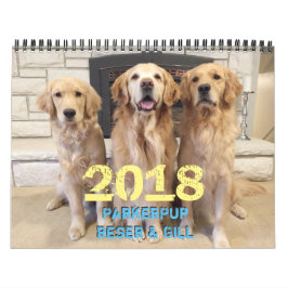 Calendário 2018 de ParkerPup