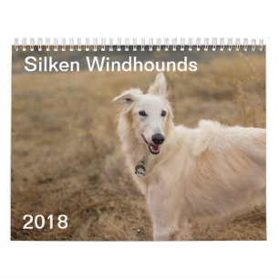 Calendário 2018 Windhounds macios (corpo completo) 3