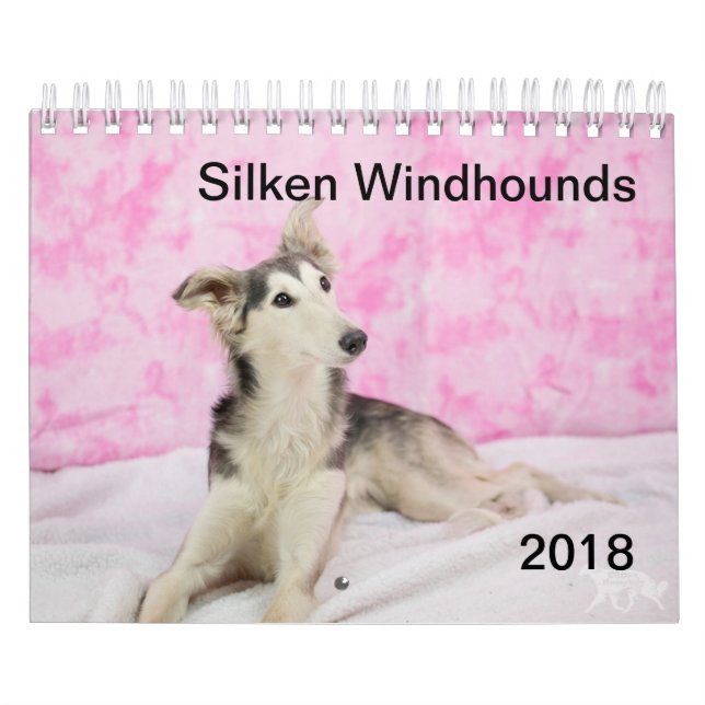 Calendário 2018 Windhounds macios (outro) (Capa)