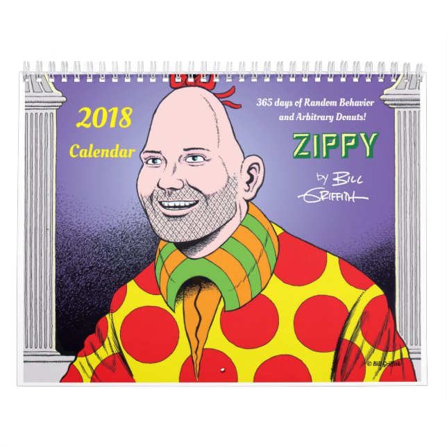 CALENDÁRIO 2018 ZIPPY (Capa)