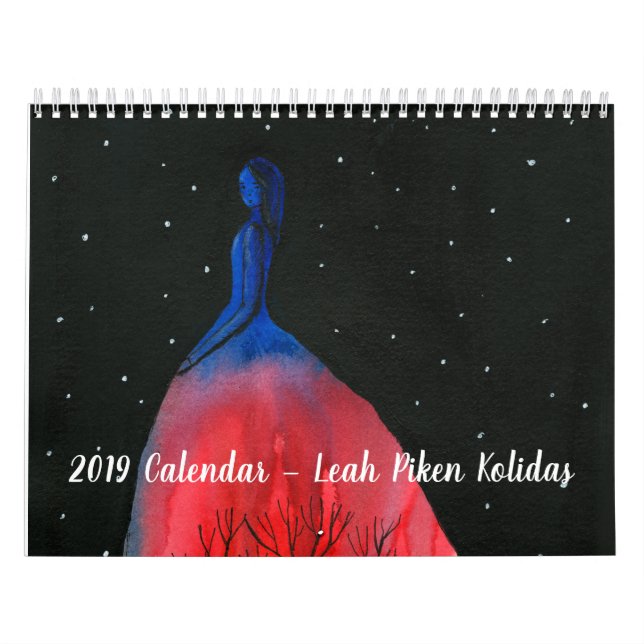 Calendário 2019 por Leah Piken Kolidas (Capa)