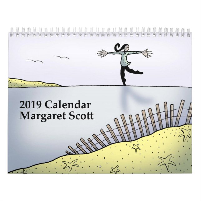 Calendário 2019 por Margaret Scott (Capa)