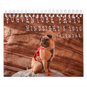 Calendário 2020 da Pugventure Photo Hindsight (Pe