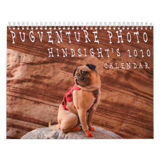 Calendário 2020 do Pugventure Photo Hindsight (Med