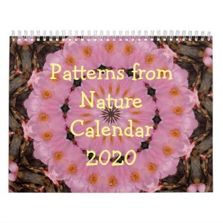 Calendário 2020 - Padrões da natureza
