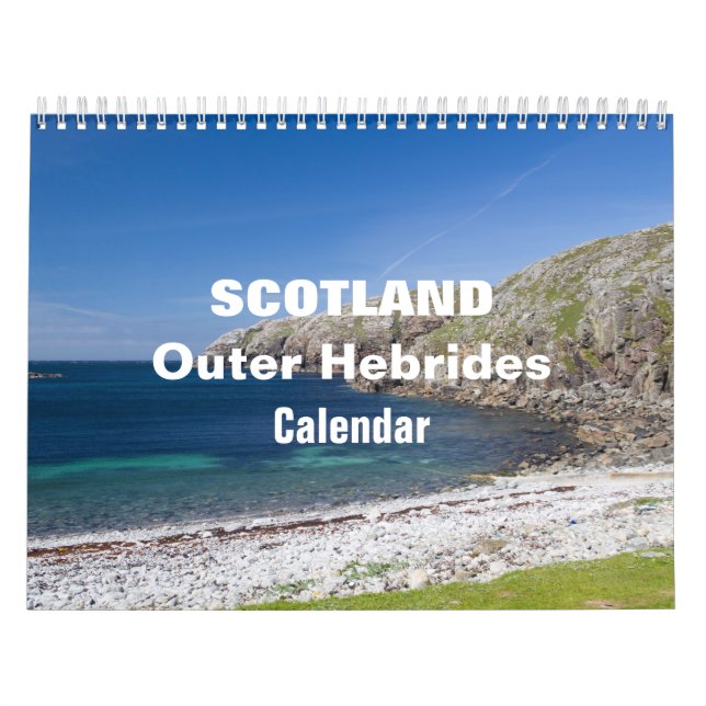 Calendário 2020 Scotland Outer Hebrides (Capa)