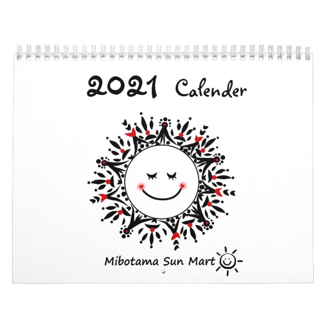 Calendário 2021 Calender (Capa)