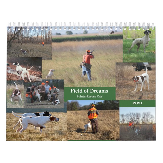 Calendário 2021 Campo de Sonhos Provoca a Caça à Aves (Capa)