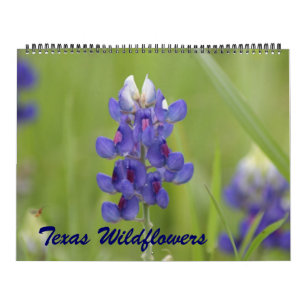 Calendário 2021 Flores Selvagens do Texas