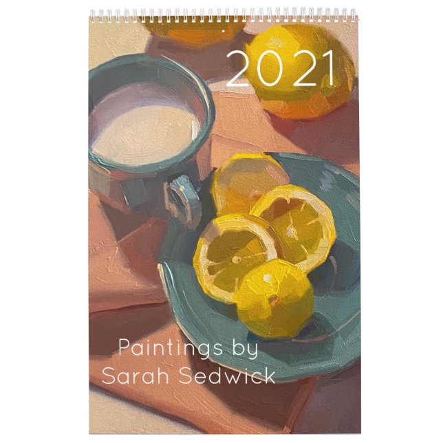 Calendário 2021: Pinturas de Sarah Sedwick (Capa)