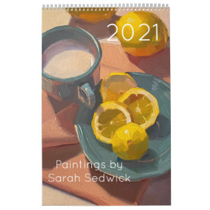 Calendário 2021: Pinturas de Sarah Sedwick