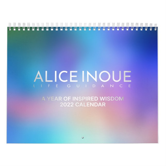 Calendário 2022 Alice Inoue Life Guidance Calendar (Capa)