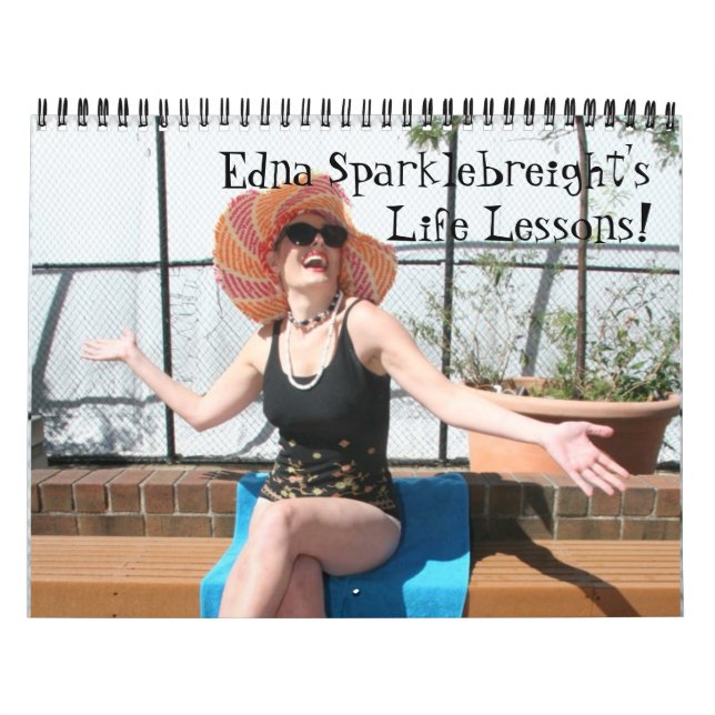 Calendário 2022 Calendar: Edna Sparklebreight's Life Lessons! (Capa)