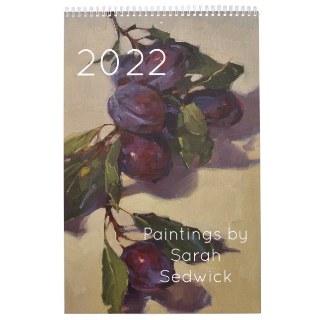 Calendário 2022: Pinturas de Sarah Sedwick (Capa)