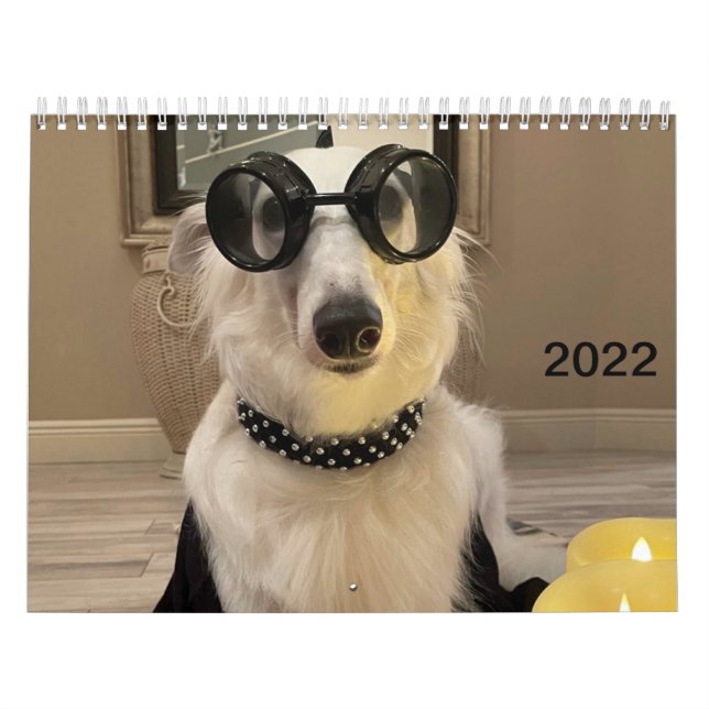Calendário 2022 Silken Windhounds (Vestido/Bobo) (Capa)