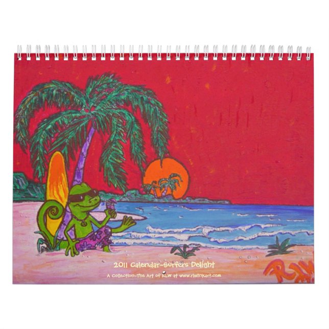 Calendário 2022~ Surfers Delight (Capa)