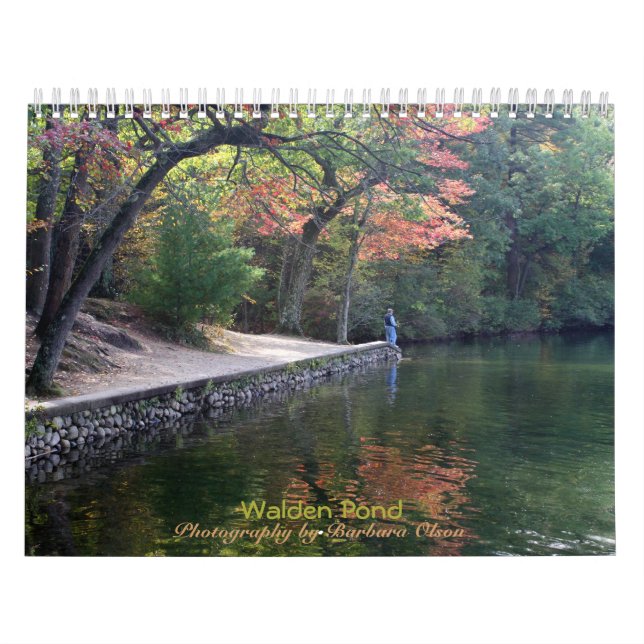 Calendário 2022- Walden Pond: com aspas (Capa)