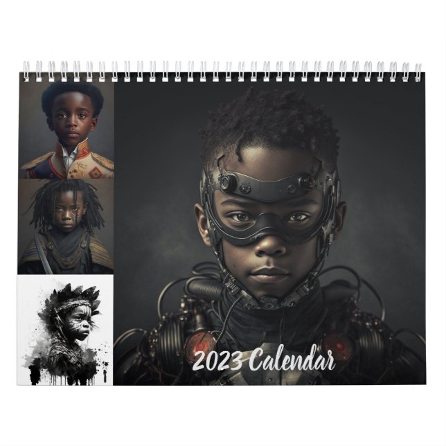 Calendário 2023 Black Boys Rock (Capa)