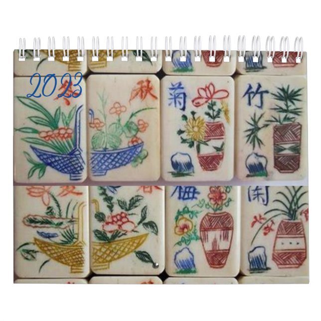 Calendário 2023 Mahjong (Capa)