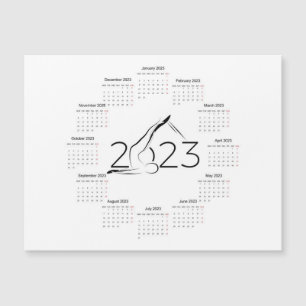 Calendário 2023 para instrutor Pilatos