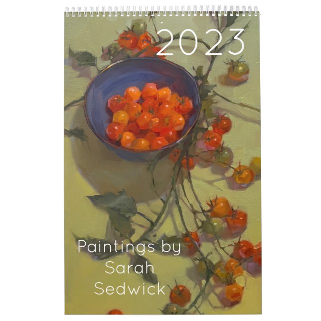 Calendário 2023: Pinturas de Sarah Sedwick (Capa)