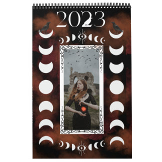 Calendário 2023 raparigas góticas