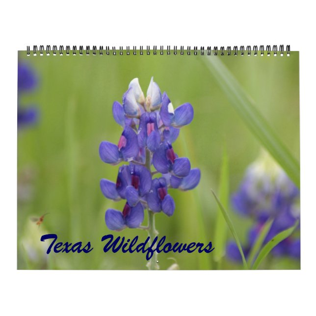 Calendário 2023 Texas Wildflower (Capa)