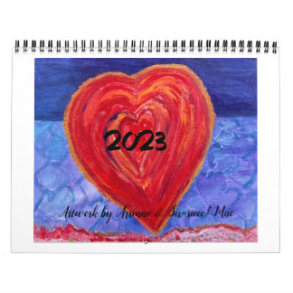 Calendário 2023 — Trabalho de arte por Arrmac & Su