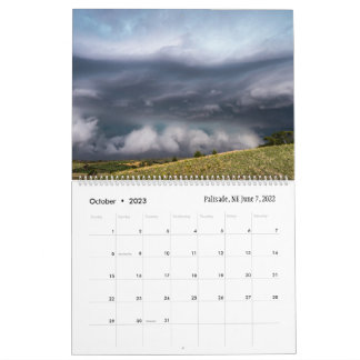 Calendário 2023 Weather Calendar by Marcus Hustedde