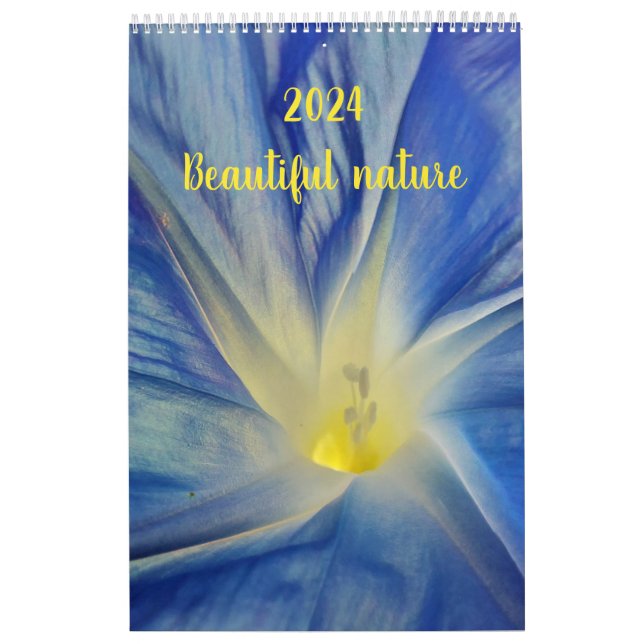 Calendário 2024 bela natureza (Capa)