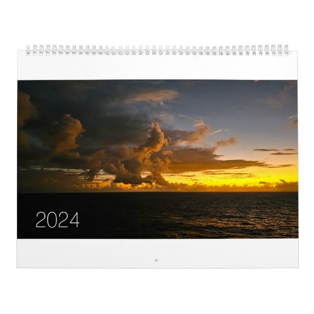 Calendário 2024 com fotografias de Mark Childress (Capa)
