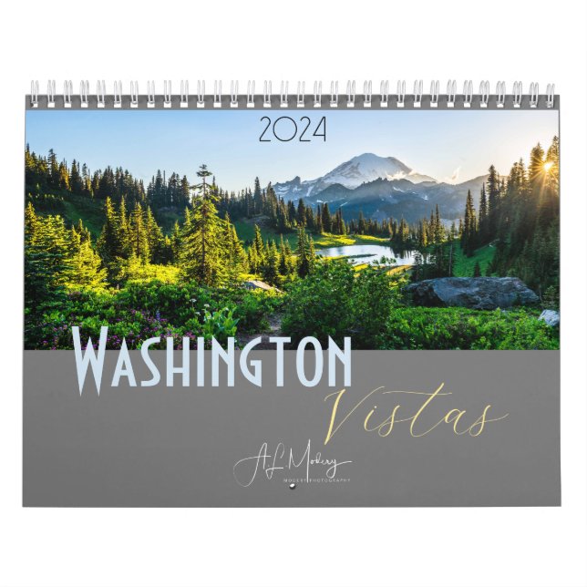 Calendário 2024 de Washington Vistas (Capa)