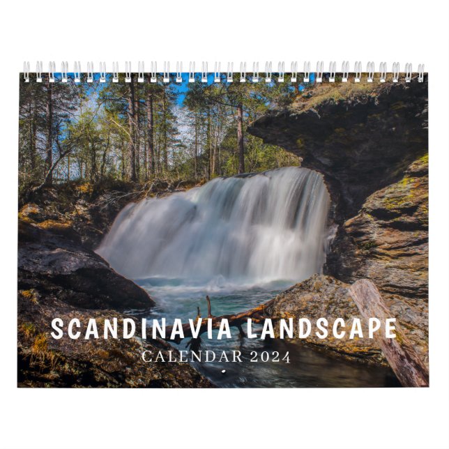 Calendário 2024 do Scandinavia Landscapes (Capa)