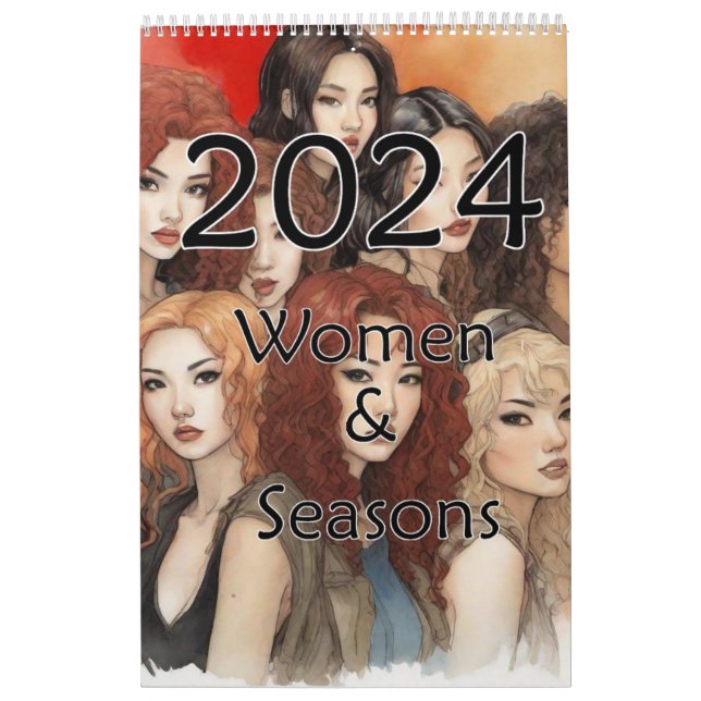 Calendário 2024 Mulheres e Assentos (Capa)