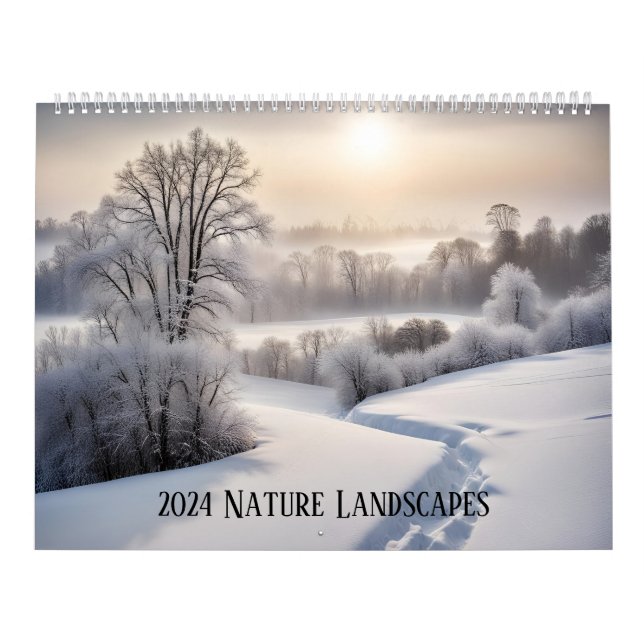 Calendário 2024 Nature Landscapes (Capa)
