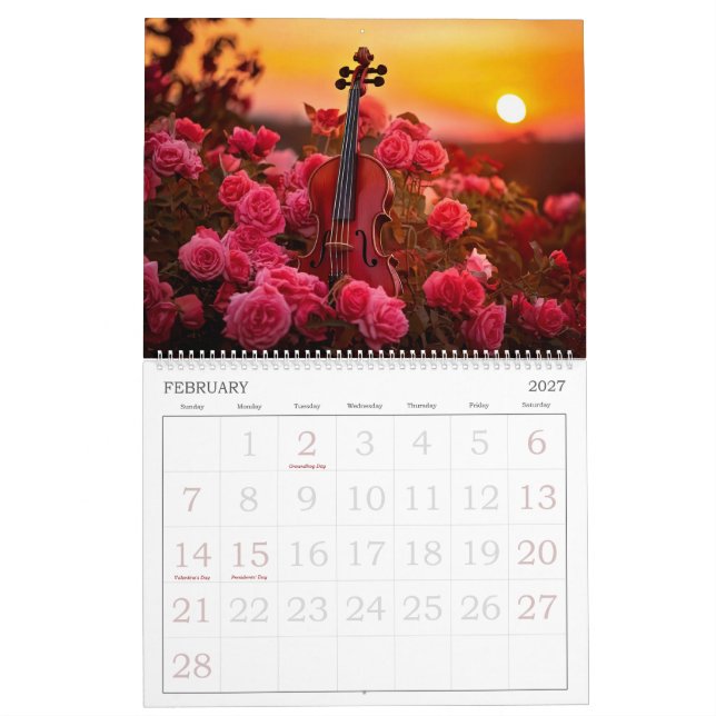 Calendário 2025 (Fev 2027)