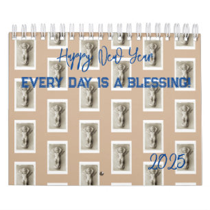 Calendário 2025 Bebê Angel Todos os dias é uma Bên