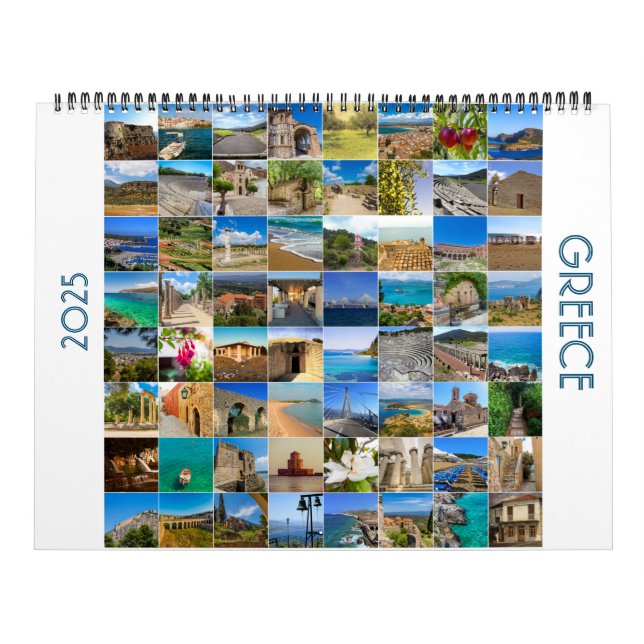 Calendário 2025 com fotografia do Calendário de Gr (Capa)