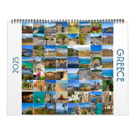Calendário 2025 com fotografia do Calendário de Gr