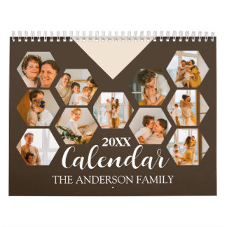 Calendário 2025 Crie Sua Própria Foto Personalizada Da Famíli