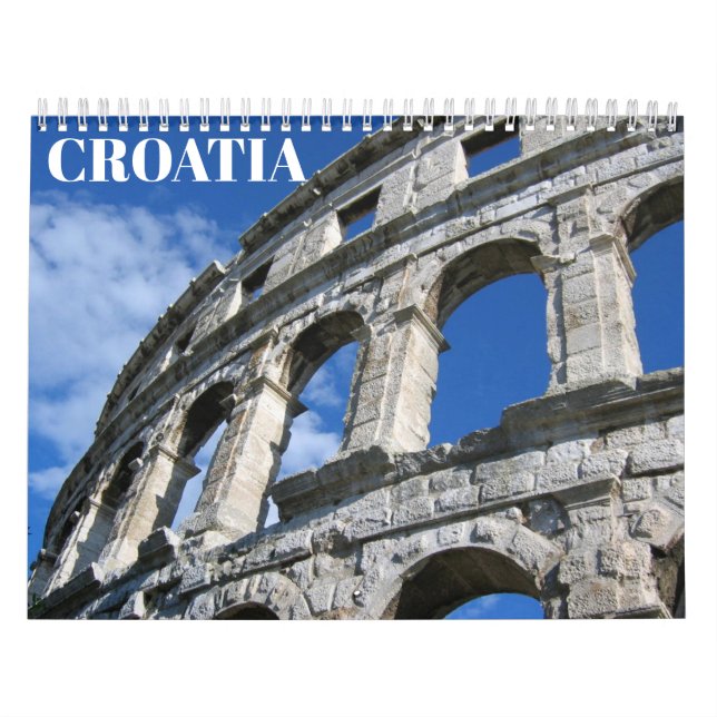 Calendário 2025 - Croácia Istra (Capa)