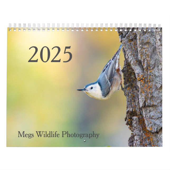 Calendário 2025 da Vida Selvagem (Capa)