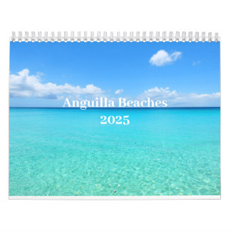 Calendário 2025 das Praias da Anguila