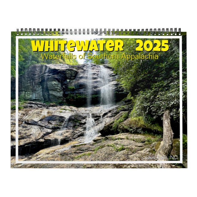 Calendário 2025 das Quedas d'água do Sul (Capa)