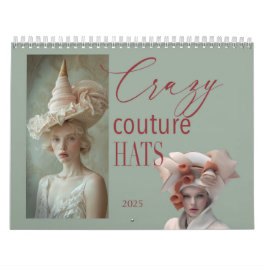 Calendário 2025 do Crazy Couture Hat