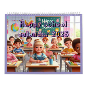 Calendário 2025 - Feliz escola