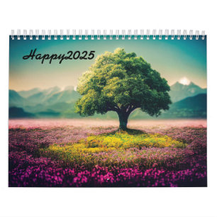 Calendário 2025 Flores registradas 3