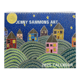 Calendário 2025 Jenny Sammons Art