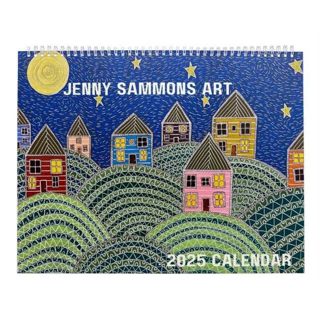 Calendário 2025 Jenny Sammons Art (Capa)
