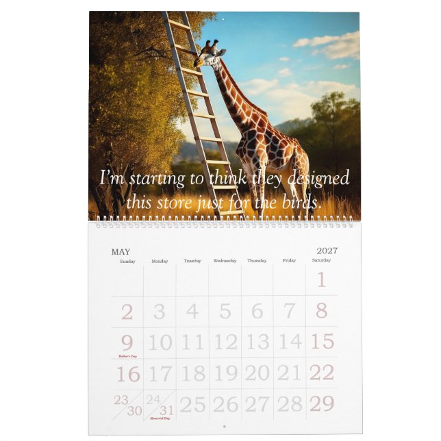 Calendário 2025 - Não tão sério (Maio 2027)